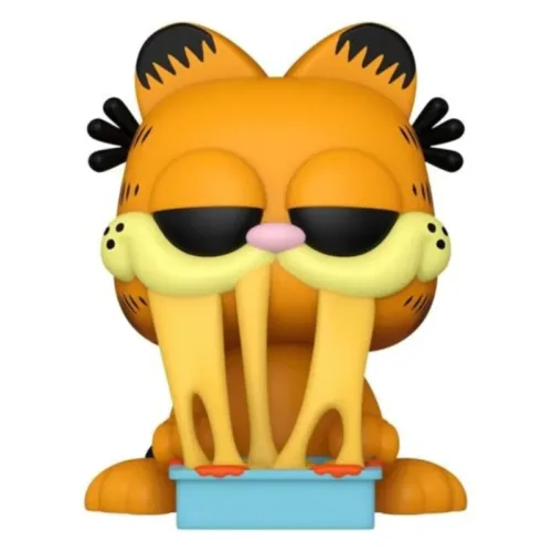 Funko POP! Comics Garfield con su lasaña serie Garfield 39 figura vinilo