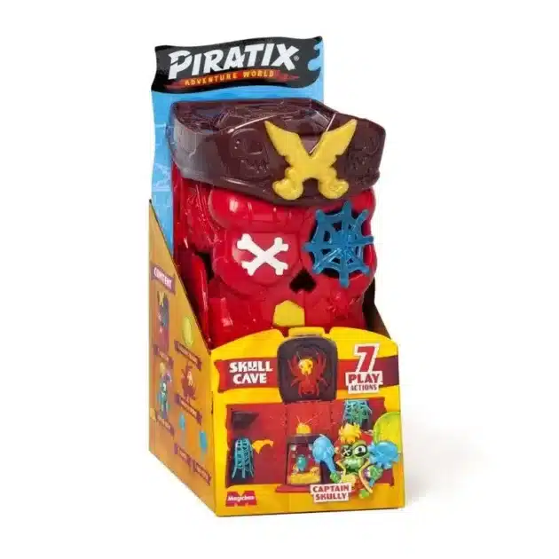 Piratix Secret Skull Cave con figura exclusiva 36020 MAGICBOX