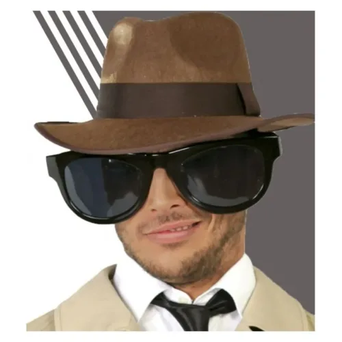 Gafas Blue Brothers Gigantes para carnaval o fiestas 18228 GUIRCA