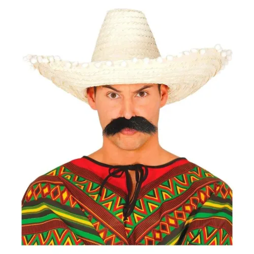 Sombrero Mexícano de paja 50 cm 13649 GUIRCA