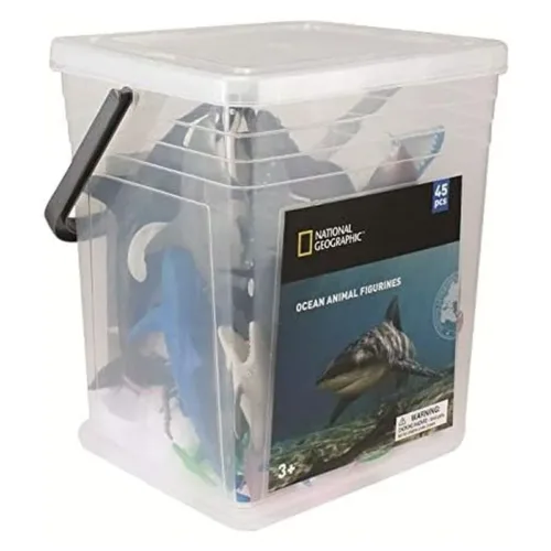 Caja de juguete animales del océano USA National Geographic Wenno NYX06002