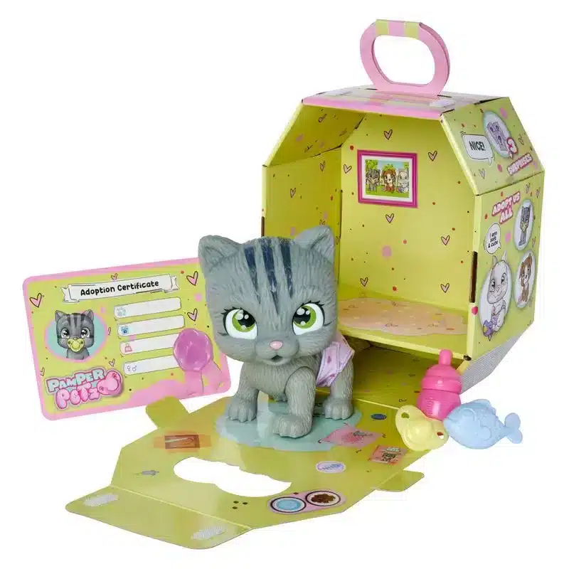 Juguete infantil Pamper Petz Gatito 15cm interactivo 105953051 SIMBA