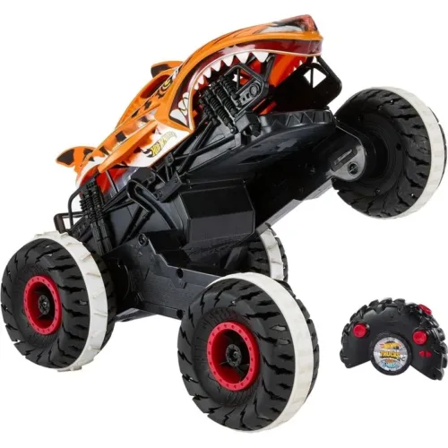 Hot Wheels radiocontrol Monster Truck Tiger Shark Unstoppable HGV87 MATTEL