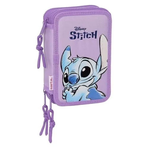 Estuche escolar Disney Stitch con 36 útiles escolares 412417857 SAFTA