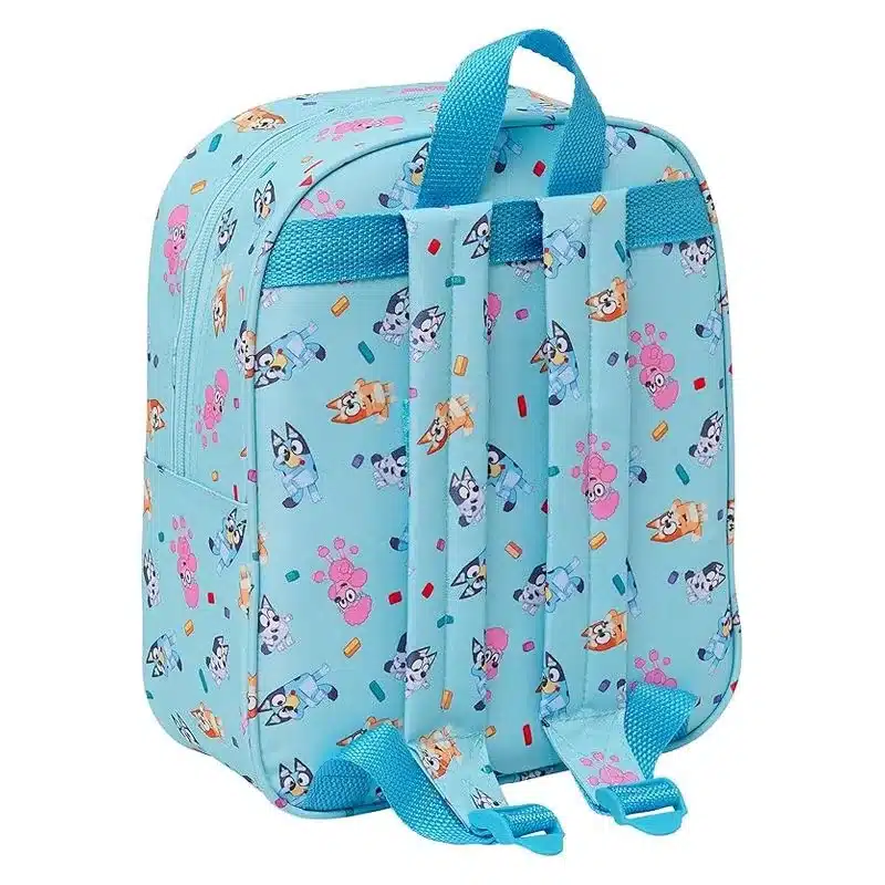 Mochila guardería 3D Bluey adaptable a carro 27cm 612433011 SAFTA - Imagen 2