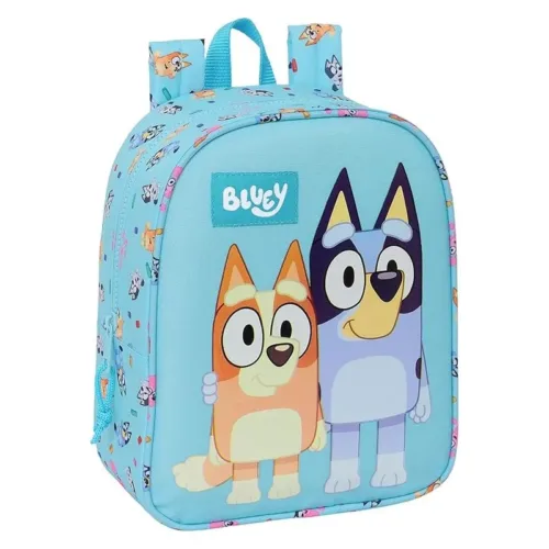 Mochila infantil Bluey y Bingo adaptable a carro 27cm 612433232 SAFTA
