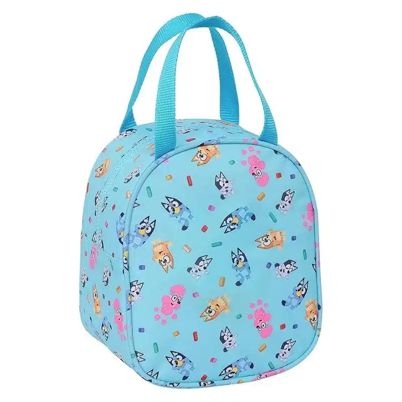 Bolso portameriendas Bluey y Bingo celeste 22cm 812433607 SAFTA - Imagen 2