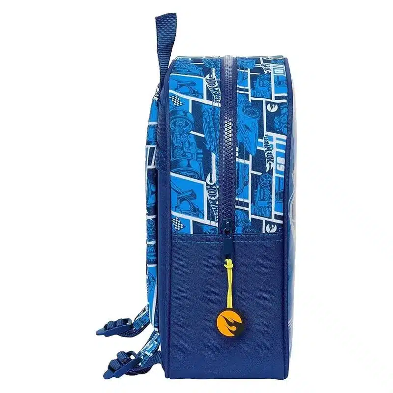Mochila infantil Hot Wheels Sonny adaptable a carro 27cm 612438232 SAFTA - Imagen 3