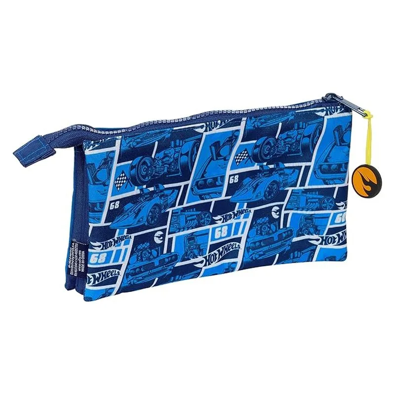 Porta todo triple Hot Wheels Sonny 22cm marino 812438744 SAFTA - Imagen 2