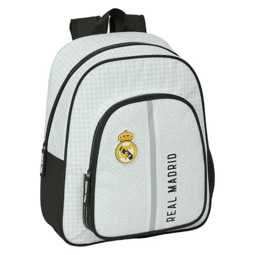 Mochila infantil Real Madrid 24-25 adaptable a carro 34cm 612454006 SAFTA