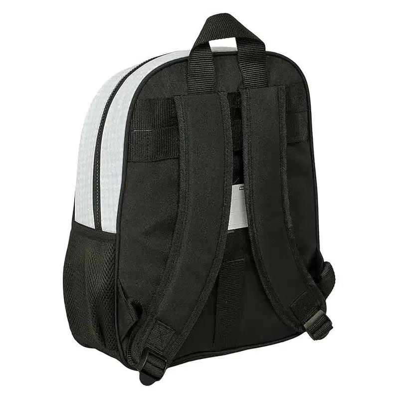 Mochila infantil Real Madrid 24-25 adaptable a carro 34cm 612454006 SAFTA - Imagen 2