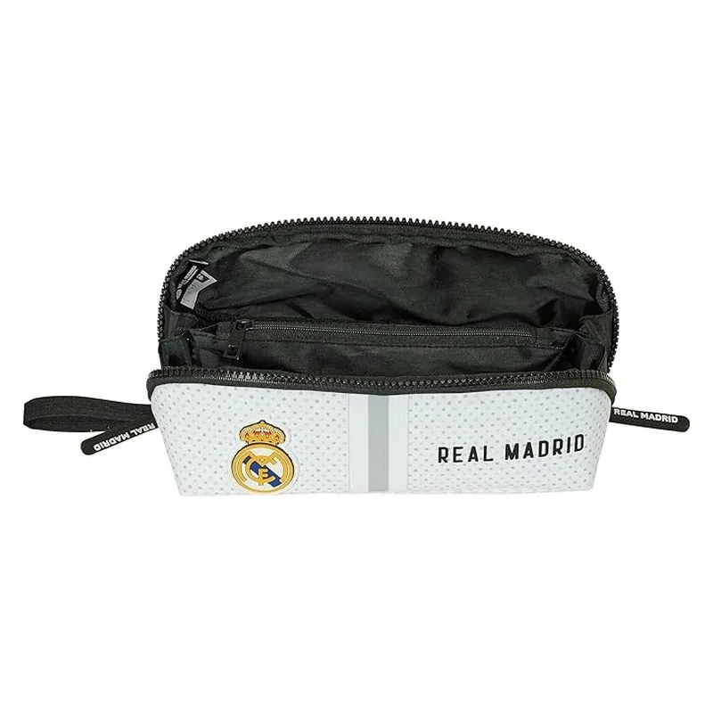 Estuche portatodo rectangular 22cm Real Madrid 24-25 812454050 SAFTA - Imagen 3
