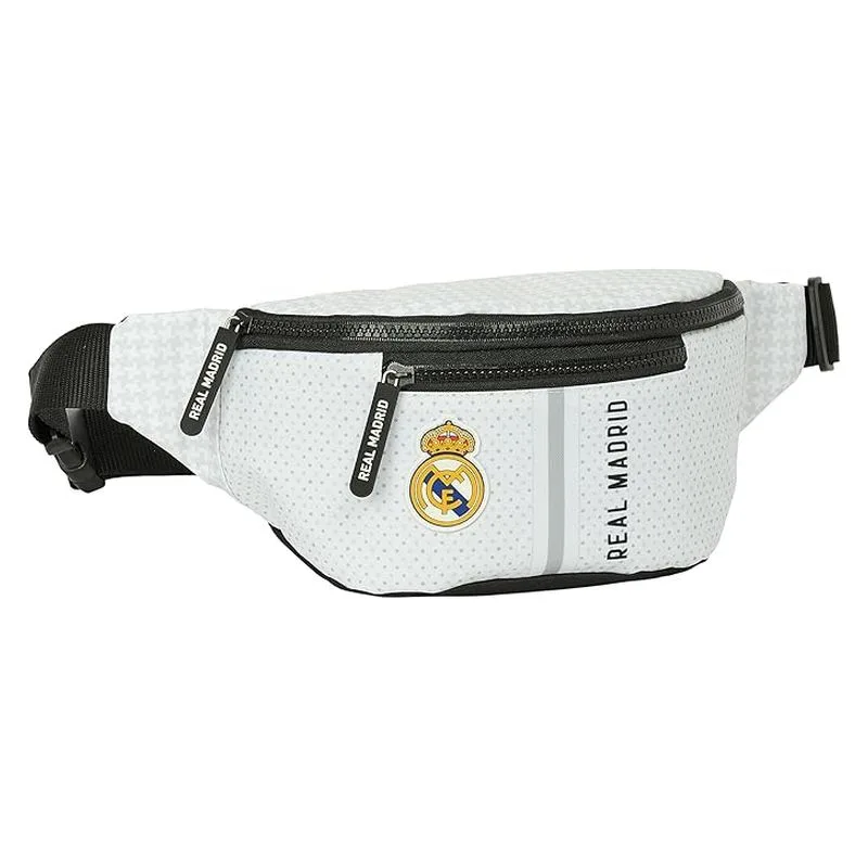 Riñonera del Real Madrid 24-25 con doble bolsillo oficial 812454446 SAFTA