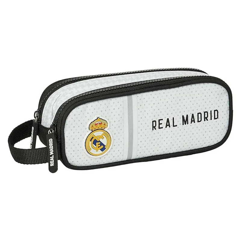 Estuche portatodo Real Madrid 24-25 doble compartimento 812454513 SAFTA