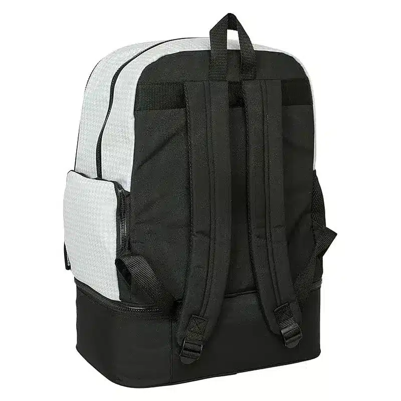 Mochila Rea Madrid 24-25 multicompartimento oficial 612454825 SAFTA - Imagen 2