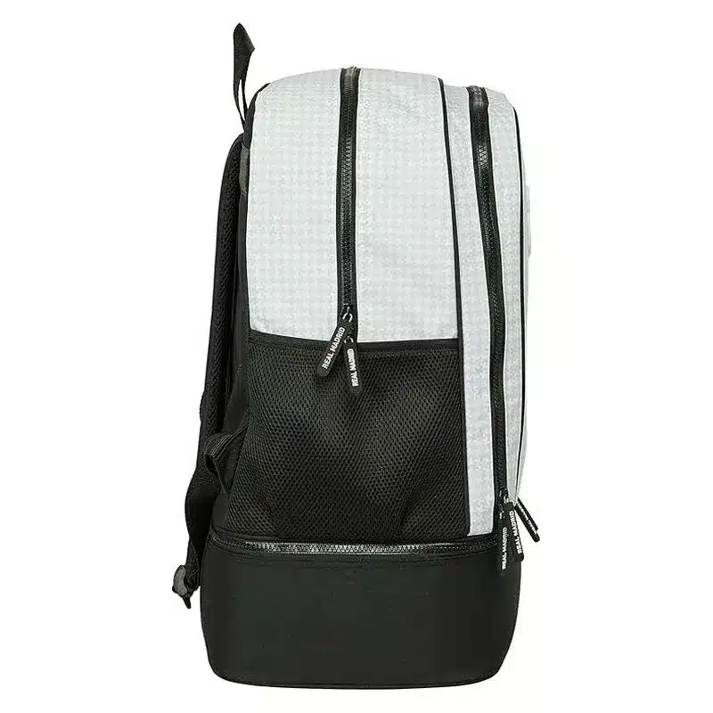 Mochila Rea Madrid 24-25 multicompartimento oficial 612454825 SAFTA - Imagen 3
