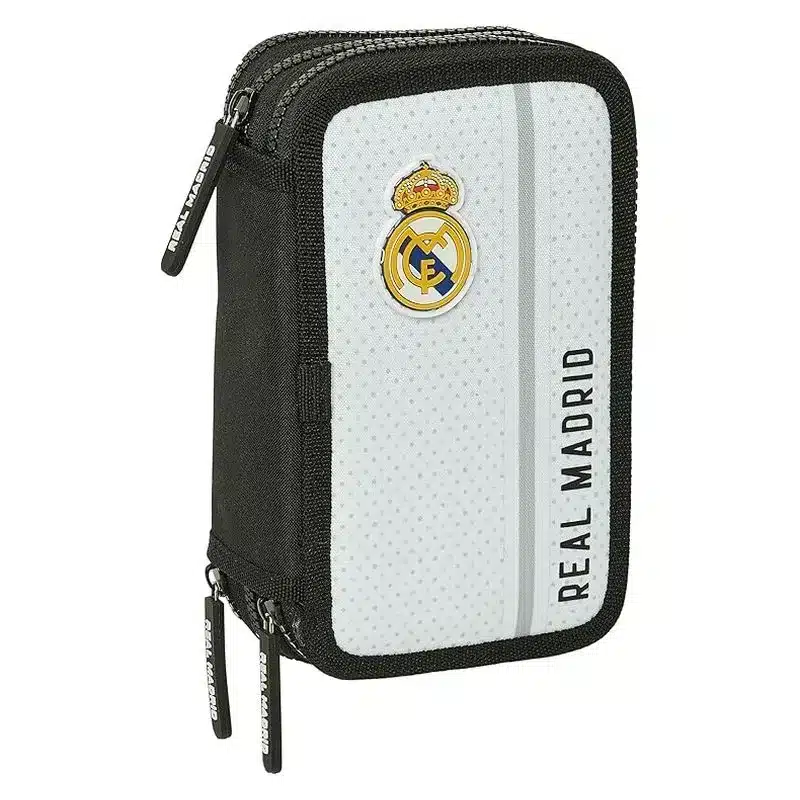 Estuche escolar Real Madrid 24-25 con 36 útiles escolares 412454857 SAFTA