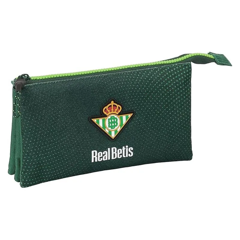 Estuche portatodo triple Real Betis 24-25 oficial 812466744 SAFTA