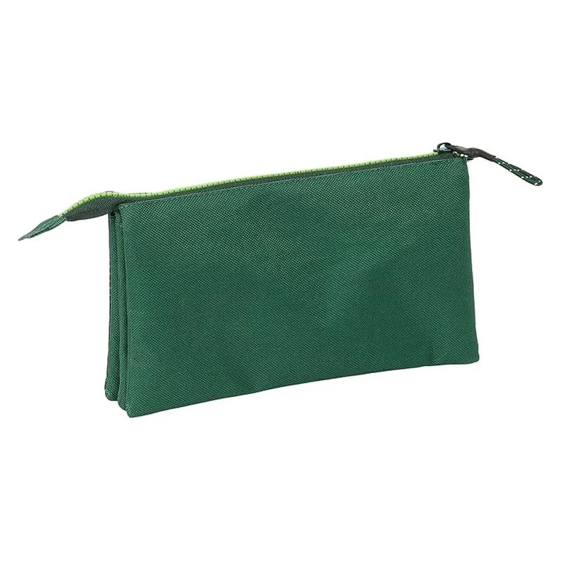 Estuche portatodo triple Real Betis 24-25 oficial 812466744 SAFTA - Imagen 2