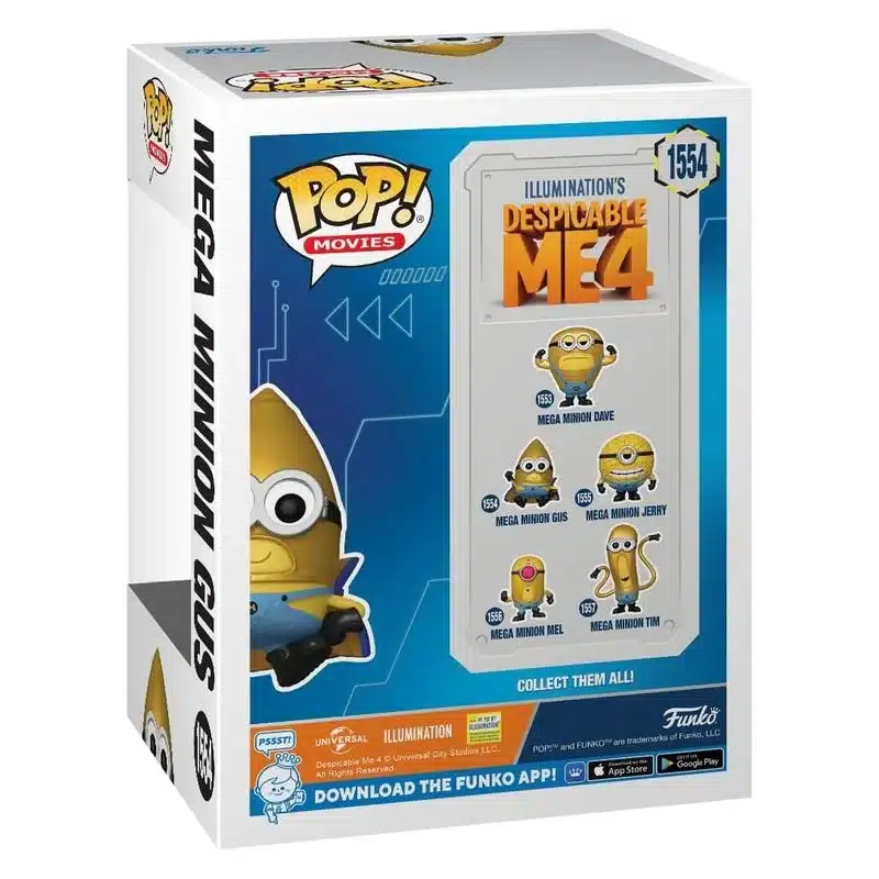Funko POP! Gru Mi Villano Favorito 4 Mega Minion Gus 1554 figura vinilo - Imagen 3