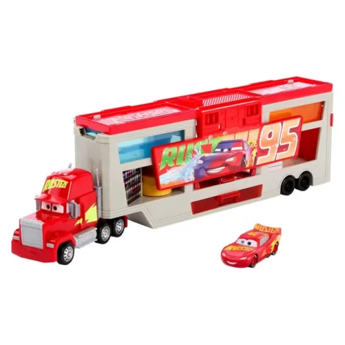 Camión transformable Mark Cars color changers Rayo McQueen HPD82 MATTEL