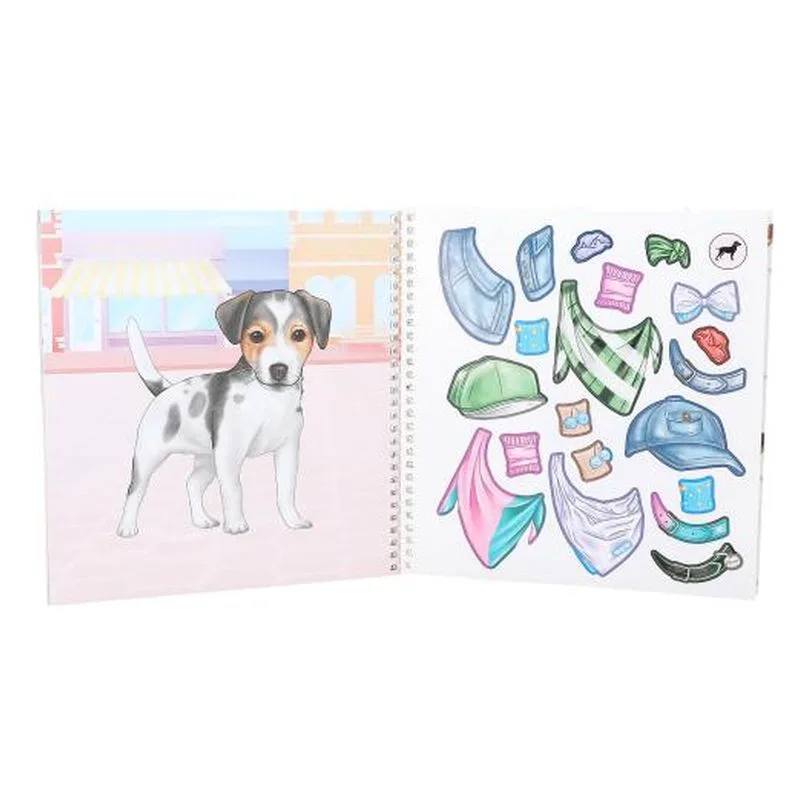 Libro de pegatinas TOPModel Dress Me Up 12966 DEPESCHE - Imagen 3