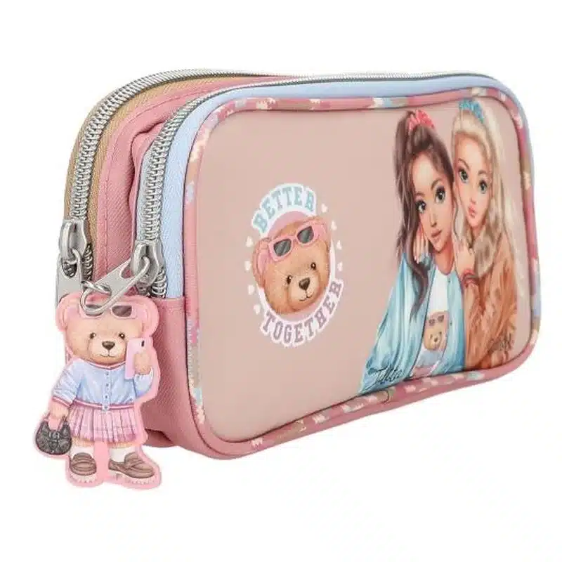 Estuche escolar doble TOP Model Team Teddy 13011 DEPESCHE - Imagen 2