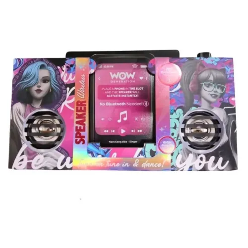 Altavoz inalámbrico WOW carga por pilas y usb WOW00122 KIDS EURO