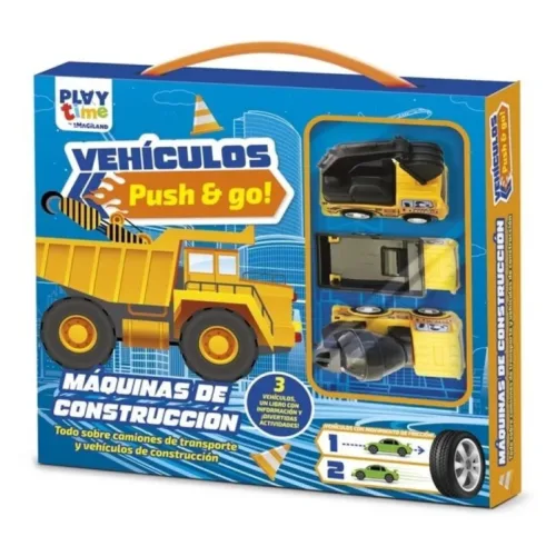 Push and go máquinas de construcción PTPU03 IMAGILAND