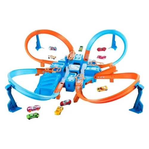 Hot Wheels Pista de coches colección Criss Cross Crash Mattel DTN42