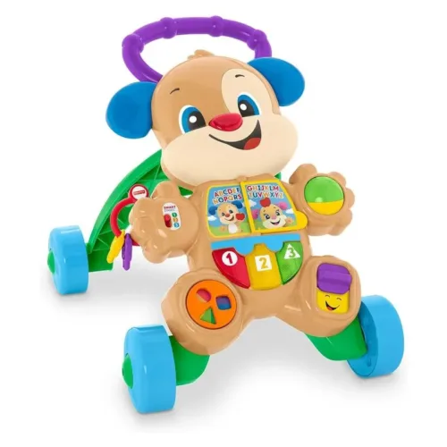 Andador perrito primeros pasos con luces y sonidos Fisher-Price Mattel HBW52