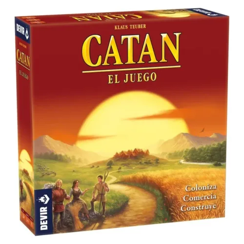 Juego de mesa clásico Catan BGCATAN 20100 DEVIR