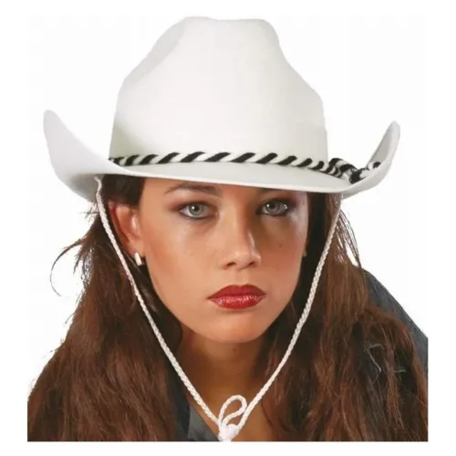 Sombrero Dallas complemento para disfraces 13551 GUIRCA