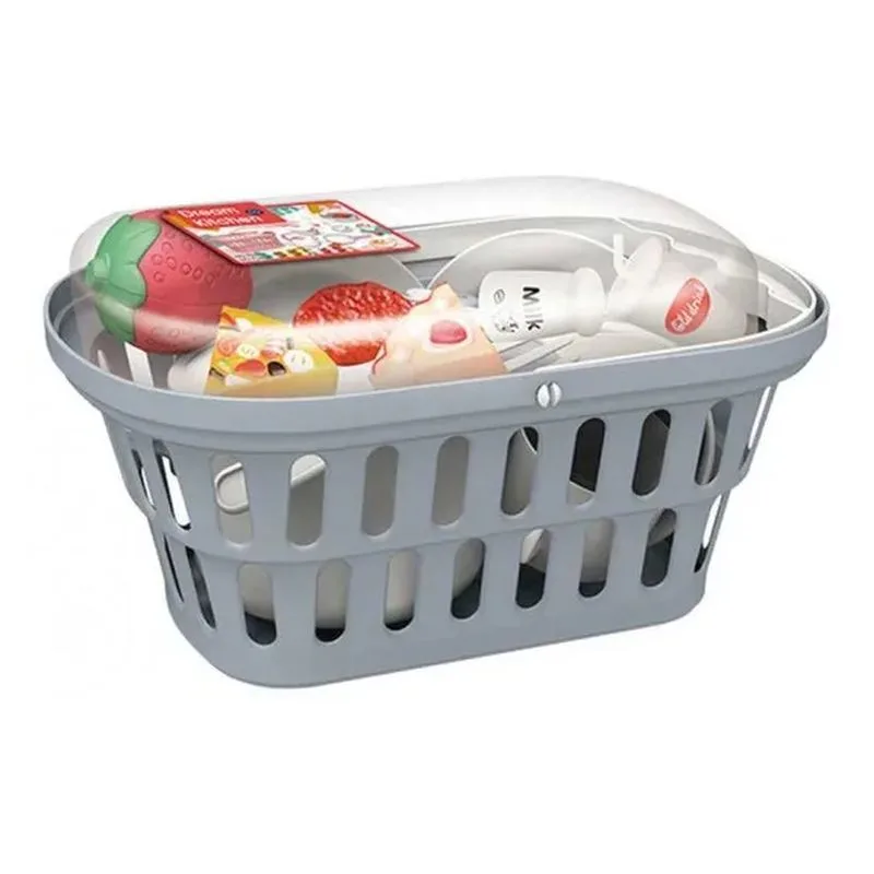 Pack infantil para cocinitas tarta con cesta y accesorios 23-014 JUGUETOON - Imagen 2