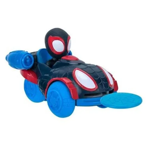 Vehículo lanzadiscos Spidey Miles Morales SNF0007-MILES TOY PARTNER