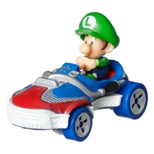 Mini figura Baby Luigi Sneeker Mario Kart HDB28sGBG25 MATTEL