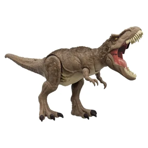 Figura dinosaurio Jurassic World T-Rex con sonido y movimiento HXF53 MATTEL