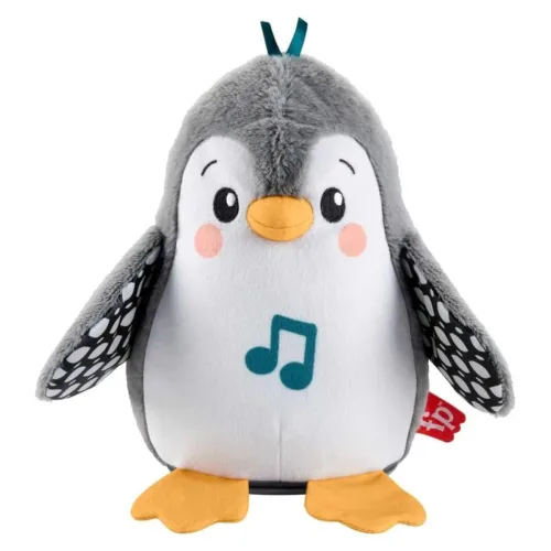 Peluche interactivo Pingüino anda y aletea con música HNC10 MATTEL