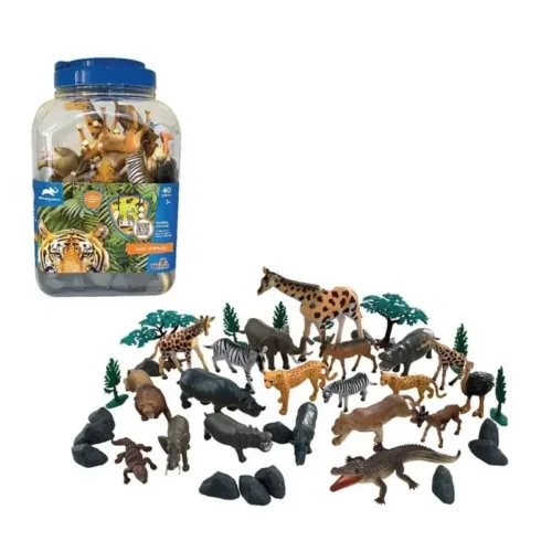 Bote de 40 piezas selva Discovery Channel D6701 WENNO