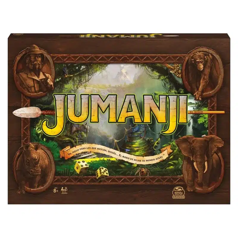 Juego de mesa Jumanji última edición 6065098 SPIN MASTE