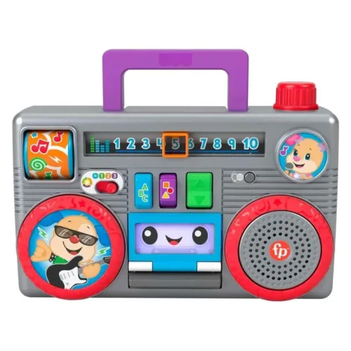 Radio divertida para bebés Ríe y aprende Fisher-Price HHX10 MATTEL