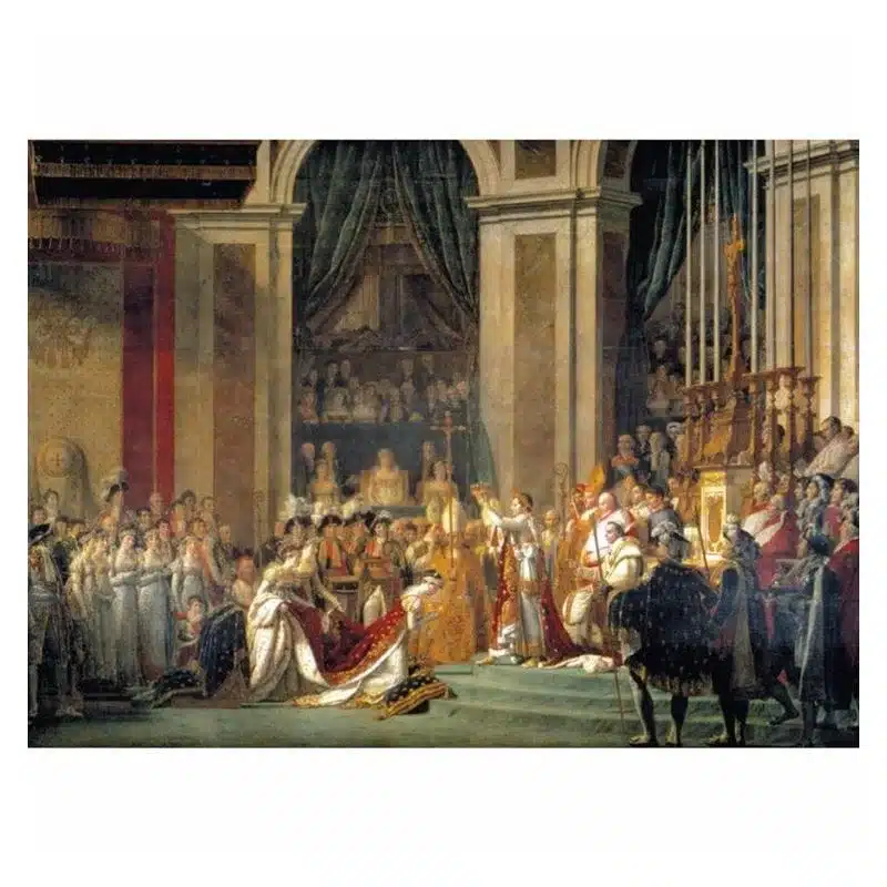 Puzzle 1000 piezas Museum Collection Coronación Napoleón 31416 CLEMENTONI - Imagen 2