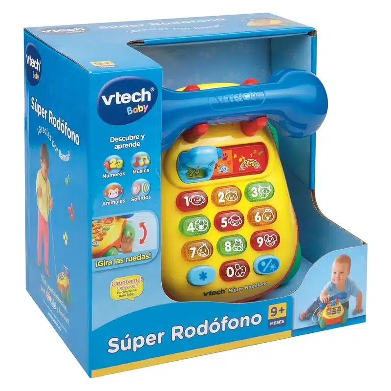 Teléfono interactivo infantil con luz y sonidos 80-068422 VTECH - Imagen 3