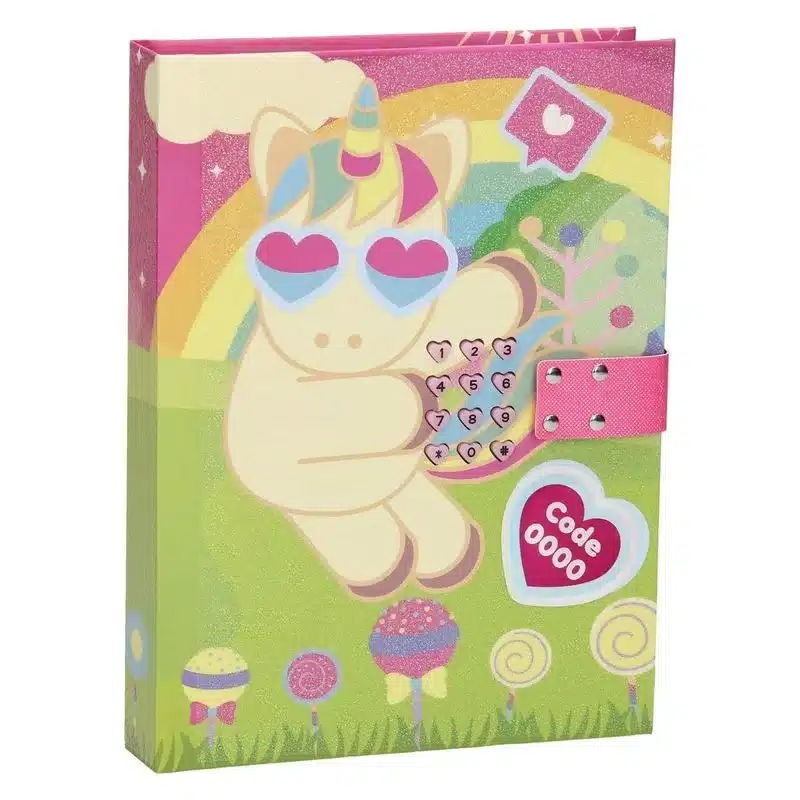 Diario secreto con código unicornio Kids Euroswan KL10866 KIDS EURO