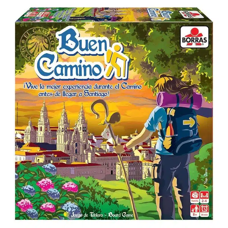 Juego tablero Buen Camino ¡Consigue llegar a la Catedral! 19331 EDUCA