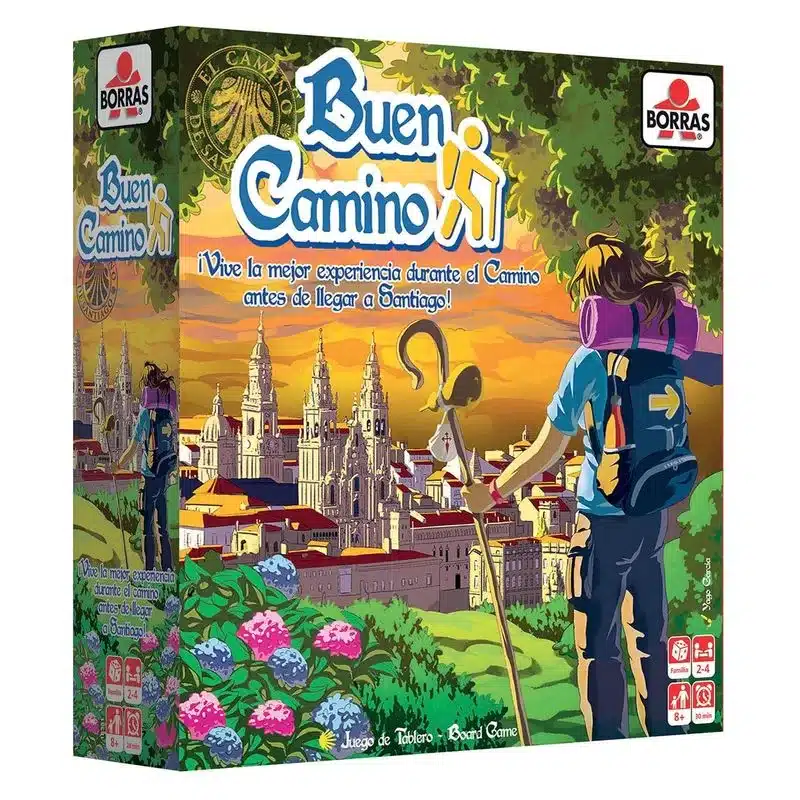 Juego tablero Buen Camino ¡Consigue llegar a la Catedral! 19331 EDUCA - Imagen 2