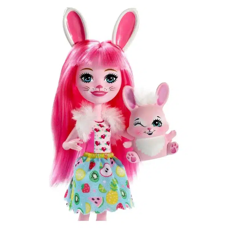 Muñeca con mascota Enchantimals Bree Bunny y Twist FXM73 MATTEL - Imagen 2