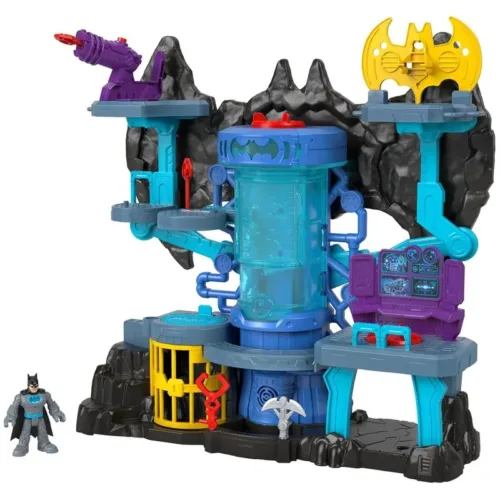 Batcueva Batman Imaginext con luces y sonidos incluye figura GYV24 MATTEL