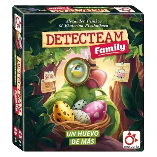 Juego de mesa Detecteam Family un huevo de más 27607 MERCURIO