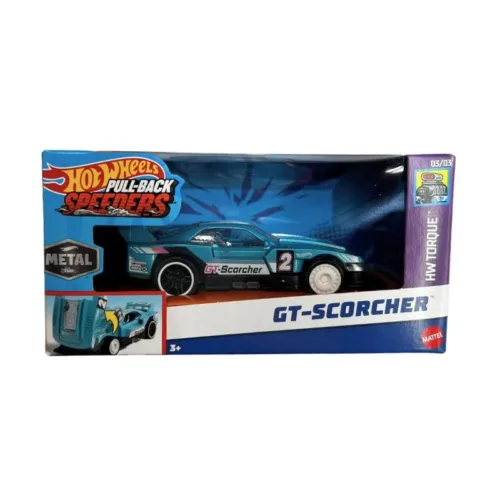 Coche Hot Wheels Pull-back Speeders GT-Scorcher HPR81 Mattel